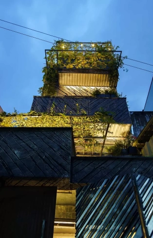 THE FALLS HOUSE - LẤY Ý TƯỞNG TỪ CHỦ NGHĨA THIÊN TÍNH
